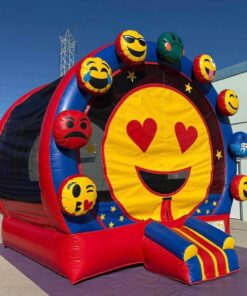 SMILING FACE BOUNCE CASTLE